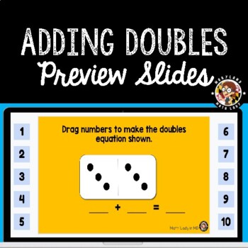 Digital Fact Fluency: Adding Doubles by Math Lady in MD | TpT