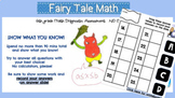 Digital Fairy Tale themed 6th grade Math Diagnostic Assess