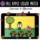 Digital Fall Letter Match |Google Slides|Distance Learning