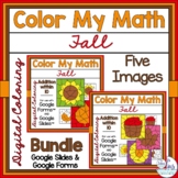 Fall Color By Number | Digital Math Activities | Google Fo