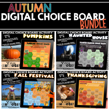 Preview of Digital Fall Reading and Math - Print and Google Slides