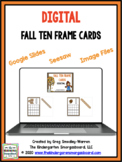 Digital Fall Ten Frame Cards