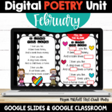 Digital February Poetry Google Classroom