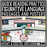 Figurative Language Anchor Charts Reading Comprehension Pa