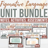 Digital Figurative Language Unit Bundle | Notes, Activitie