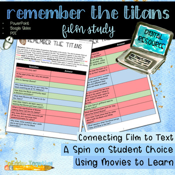 Preview of Digital Film Study: Remember the Titans