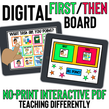 Preview of Digital First Then Board