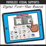 Digital First-Then Boards {Paperless Visual Supports}