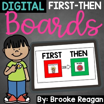 Preview of Digital First-Then Boards: Digital Positive Reinforcement System
