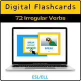 Digital Flashcards Irregular Verbs, Simple Past and Past P