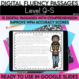 Digital Fluency Passages | 4th Grade Set 1 | Level Q-S | C