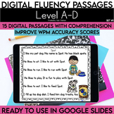 Digital Fluency Passages | Kindergarten Set 1 | Level A-D 