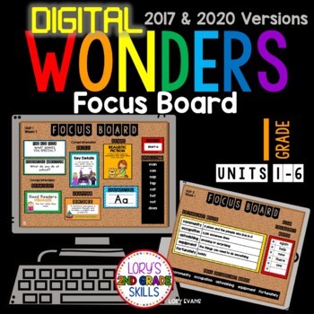 Preview of WONDERS Digital Focus Board  Grade 1