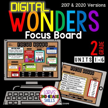 Preview of WONDERS Digital Focus Board Grade 2