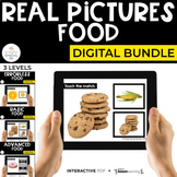 Digital Food Interactive PDF + Boom Cards™ Special Ed (3 Levels)