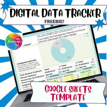 Preview of Digital Formative Assessment Data Tracker