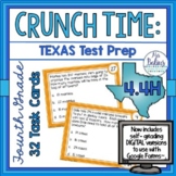 Digital Fourth Grade for Google Forms™ Texas Math Test Pre