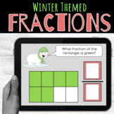 Digital Fractions and/or Christmas Activities- Winter Them