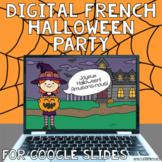 Digital French Halloween Party | L'Halloween | For Google Slides™