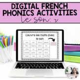 Digital French Phonics Activities (r) | French Sounds for 