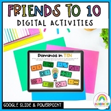 Digital Friends of 10: Addition and Subtraction ( Distance