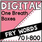 Digital Fry Words 701-800 One Breath Boxes