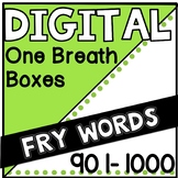 Digital Fry Words 901-1000 One Breath Boxes