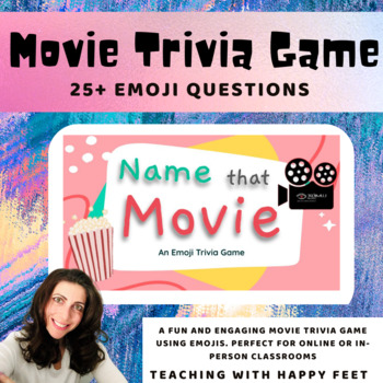 Preview of Digital Game: Emoji Movie Trivia - General Knowledge the Classics