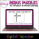 Digital Game: Rebus Puzzles Virtual and In-Person Game| En