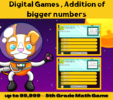 Digital Games , Addition of bigger numbers up to 99,999 – 