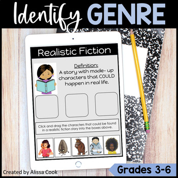 Preview of Digital Genre Introduction Activity | Literary Genres | Google Classroom