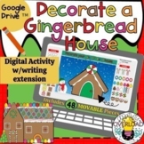 Digital Gingerbread House Decorating: Design a house w/mov