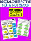 Digital Go Math Interactive Notebook 4th Grade Chapter 1