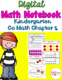 Digital Go Math Kindergarten Interactive Notebook