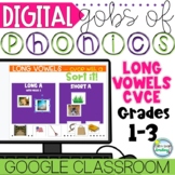Digital Gobs of PHONICS Long Vowels Distance Learning Goog