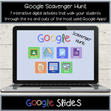 Digital Google "Scavenger Hunt": Teach your students about