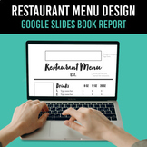 Digital Google Slides™ Book Report Activity | Design a Res