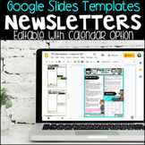 Digital Google Slides Newsletter Templates