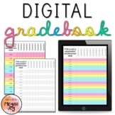 Digital Gradebook / Assignment Tracker & Checklist - Editable