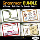 Grammar Activities | 1st Grade Grammar Practice BUNDLE