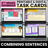 Digital Grammar Activities - Combining Sentences (L.5.3A)