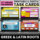 Digital Grammar Activities - Greek and Latin Roots (L.5.4B)
