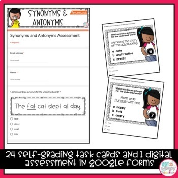 Grammar Fourth Grade Activities: Synonyms and Antonyms - Not So Wimpy  Teacher