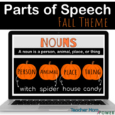 Digital Grammar & Parts of Speech: Fall & Halloween Activi