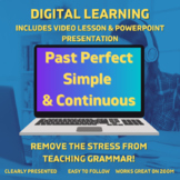 Digital Grammar Presentation + Video Lesson: Past Perfect 