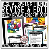 Grammar Spring Color By Code Revise and Edit Punctuation Q