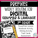 Digital Grammar Third Grade Activities: Prefixes