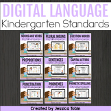 Digital Grammar and Language Activities Bundle - Kindergar