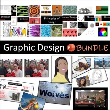 Preview of Digital / Graphic Design Curriculum (Semester long)