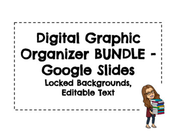 Preview of Digital Graphic Organizer BUNDLE - Google Slides